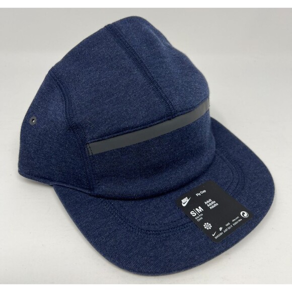 Nike Fly Cap Unstructured Blue Tech Fleece Hat Cap Size S/M Adult HJ3504-451 - Picture 2 of 7